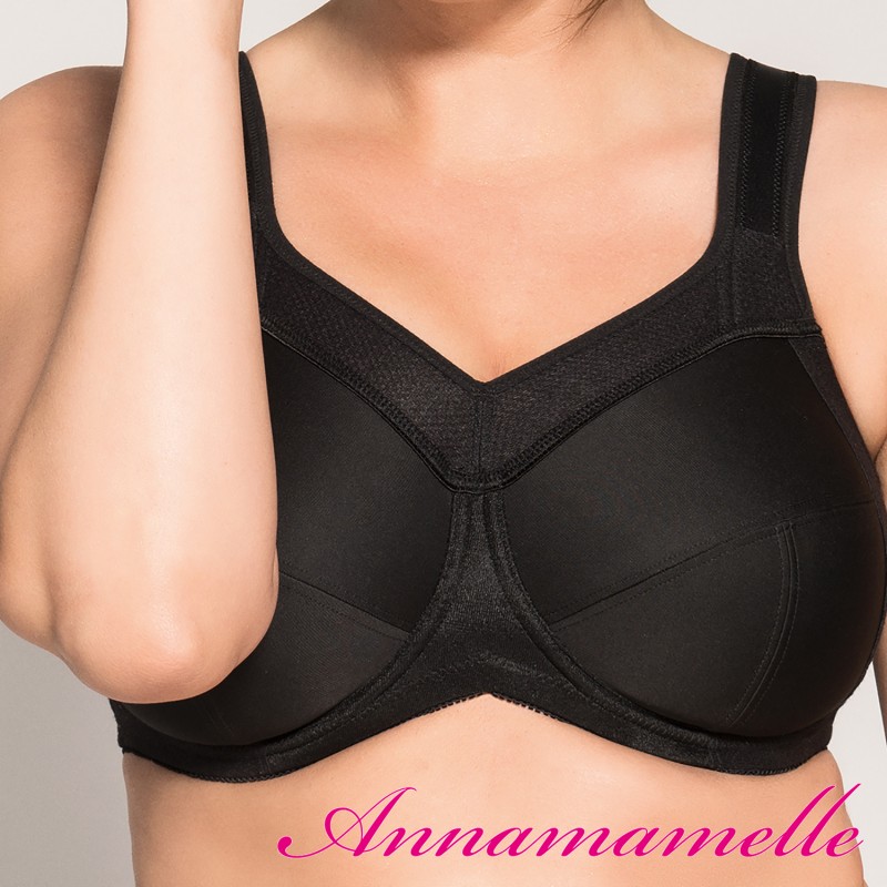 Ulla Kate Sports Bra With Brace For Large Cups Up L With Bracket 