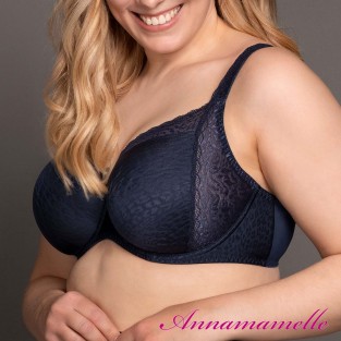 Lynn Underwired Bra with Moulded Cups From Ulla Dessous - Natural