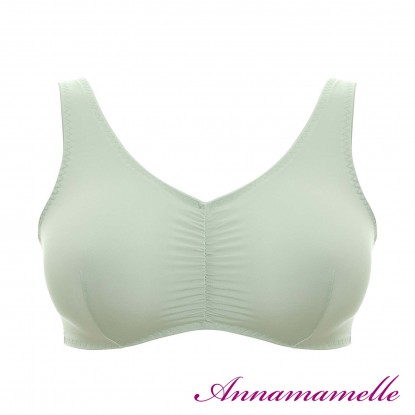 Deze zachte, luchtige bustier trek je eenvoudig over je hoofd aan – geen haakjes, geen gedoe.