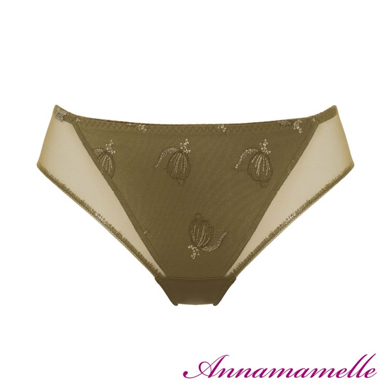 Ulla Carla slip Olive